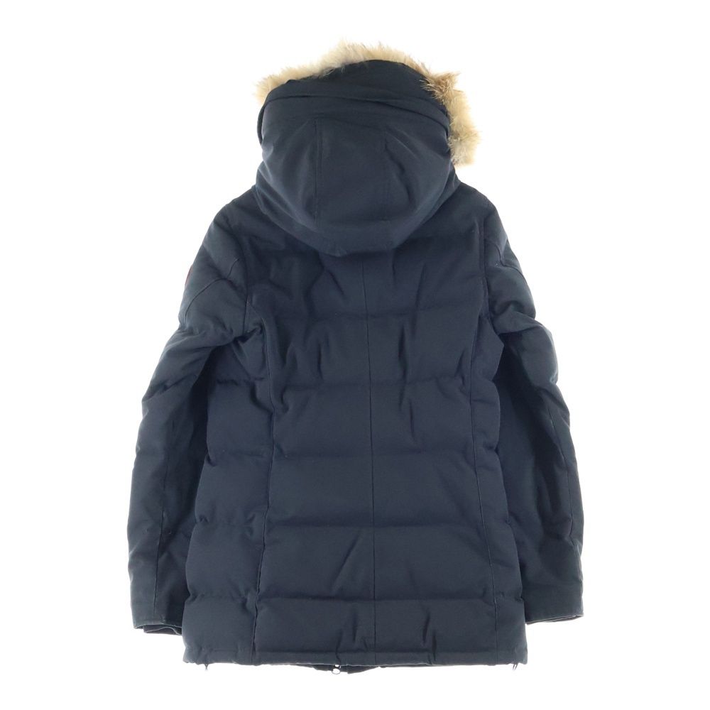 CANADA GOOSE カナダグース BELLEVILLE PARKA ベルビルパーカ ファーフーデッド ダウンジャケット コート ブラック 2301JL