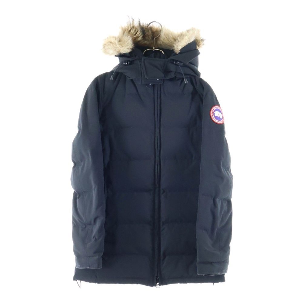 CANADA GOOSE カナダグース BELLEVILLE PARKA ベルビルパーカ ファーフーデッド ダウンジャケット コート ブラック 2301JL