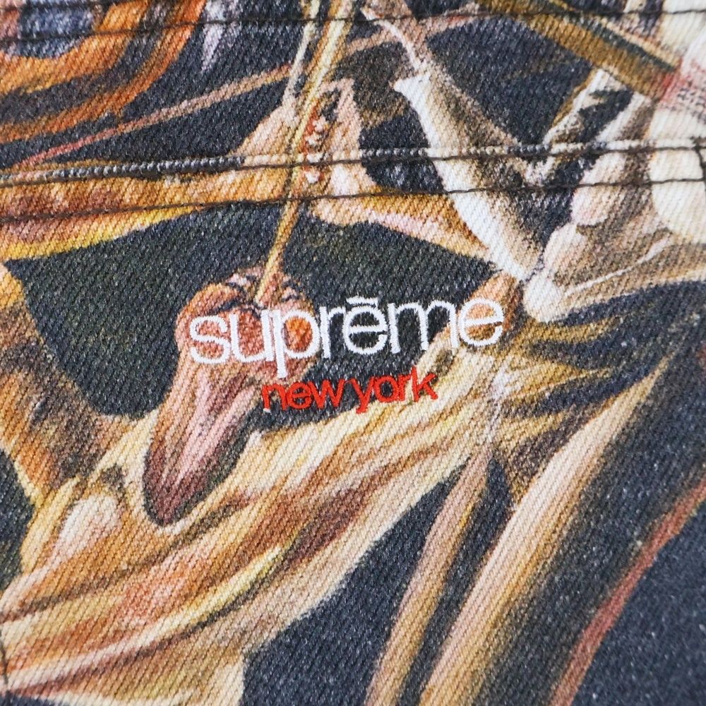 SUPREME (シュプリーム) 25SS ×Ernie Barnes Baggy Denim Short Dance  
