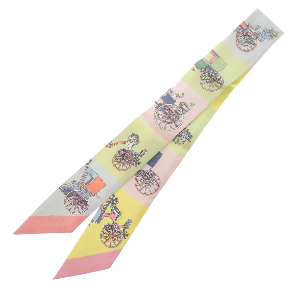 エルメス ツイリー Voitures Exquises 精巧な馬車 シルク マルチ スカーフ 0142 HERMES WWW_SMP1DAWEKUDUS_SCH_ID