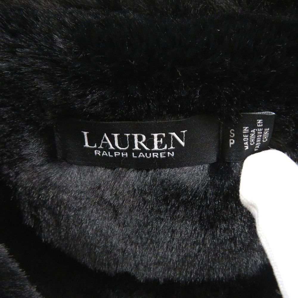 黒 フェイクファー