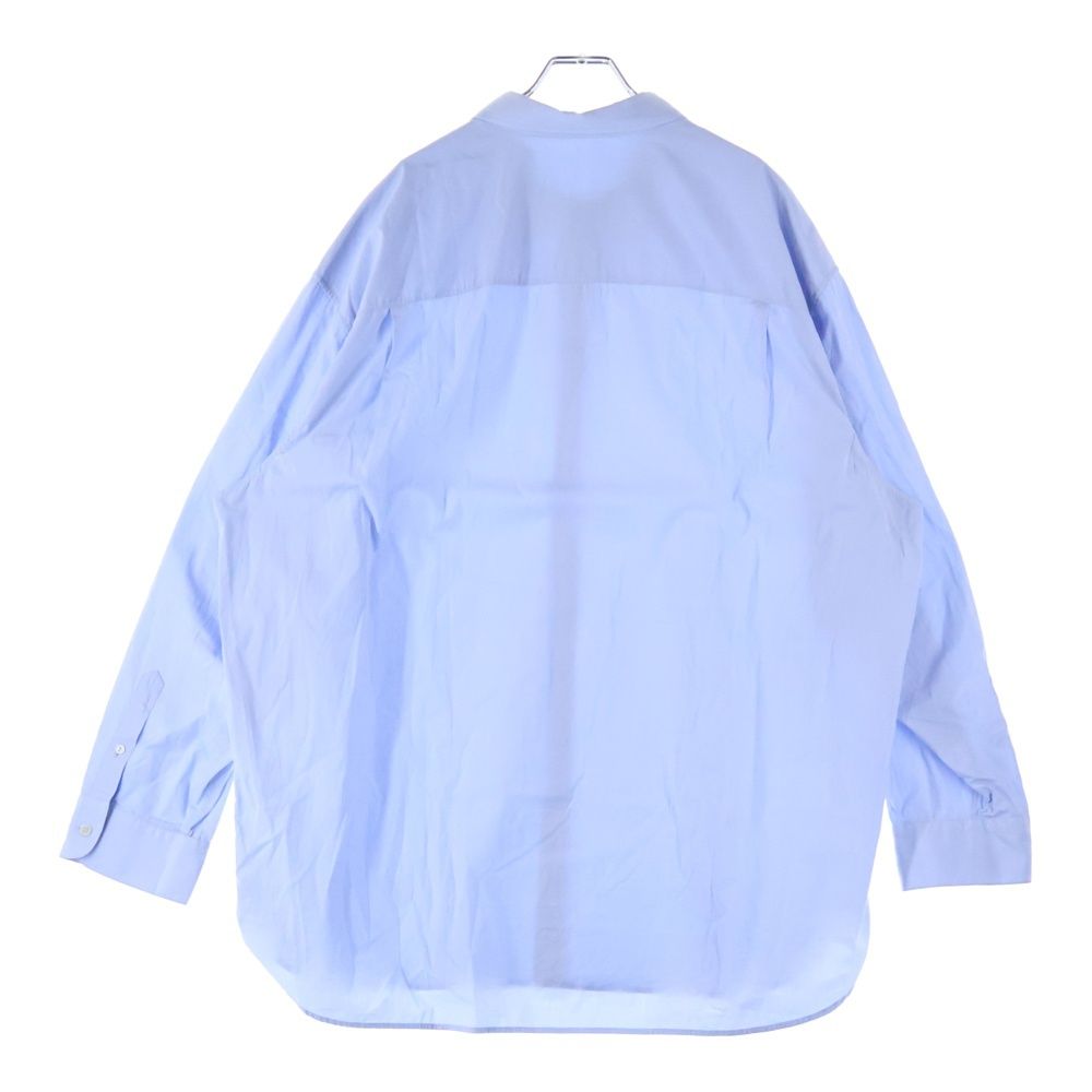 THE ROW ザロウ イタリア製 コットン ロングスリーブ 長袖シャツ ブルー