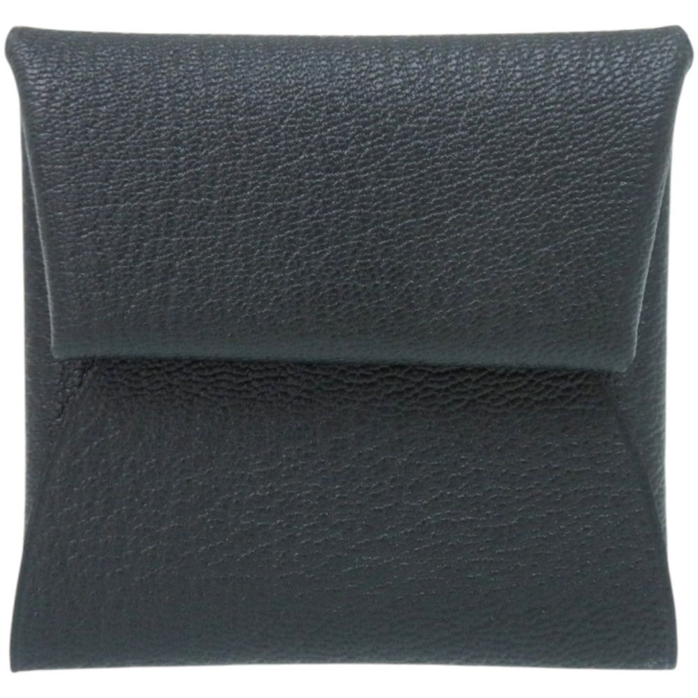 エルメス バスティア ヴェルソ シェーブル ブルーオーシャン W刻印 製 コインケース 財布 1387 HERMES