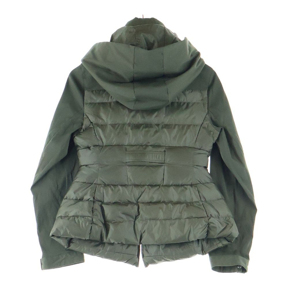 TATRAS タトラス 19SS PANTELLERIA ナイロン切り替え フーデッド ライトダウンジャケット カーキ レディース LTK19S4200