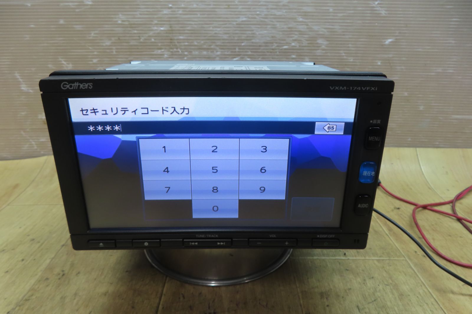 タッチパネル正常 F4519 ホンダ純正 VXM-174VFXi メモリーナビ 地デジTVフルセグ内蔵 Bluetooth内蔵 本体のみ