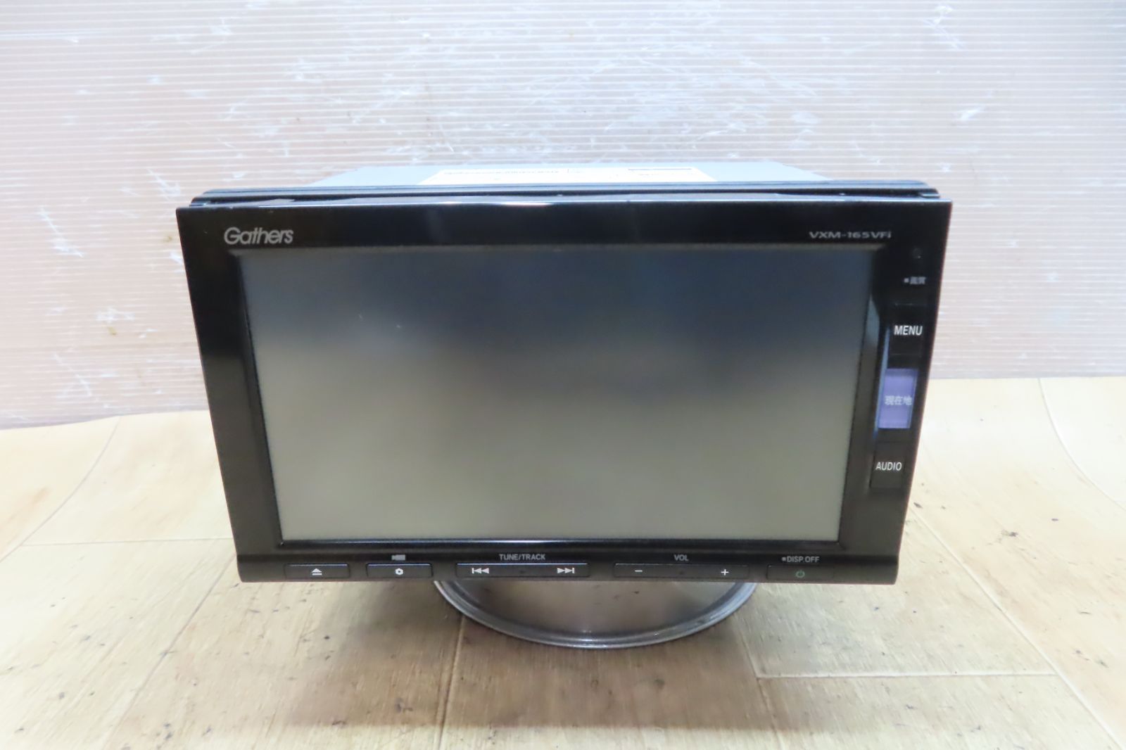 通電OK/中古☆ホンダ純正 ギャザーズ メモリーナビ☆VXM-165VFi