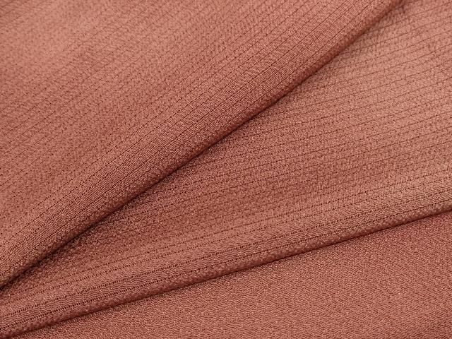 平和屋着物 夏物 小紋 絽縮緬 霞文 暈し染め 正絹 AABC1838jd