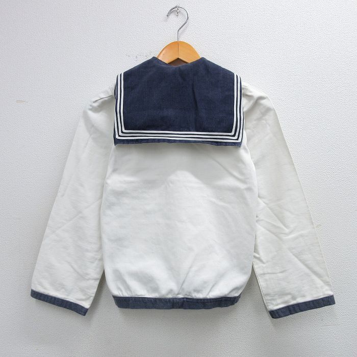 古着 長袖 ビンテージ セーラー ジャケット メンズ 60s コの字留め 白 ホワイト spe 25nov04 アウター ジャンパー ブルゾン