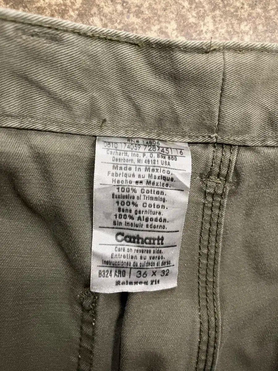  カーハート シングルニー カーペンターパンツ チノパン パンツ