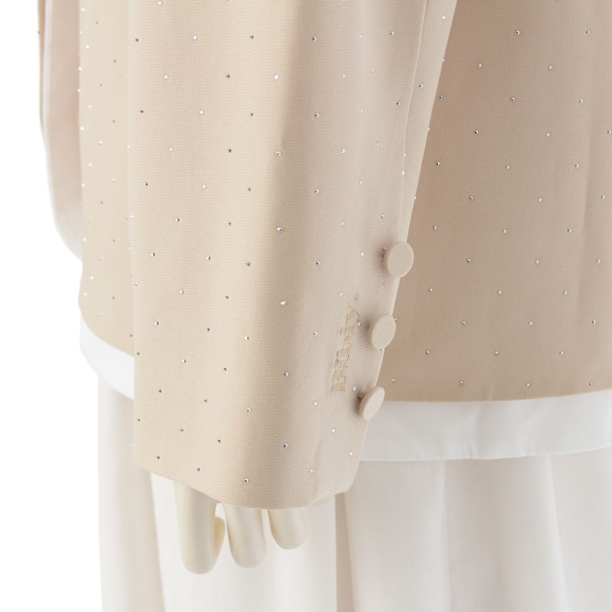 BIBIY ビビィ ビジュー テーラードジャケット B-31JK015BEF ベージュ F