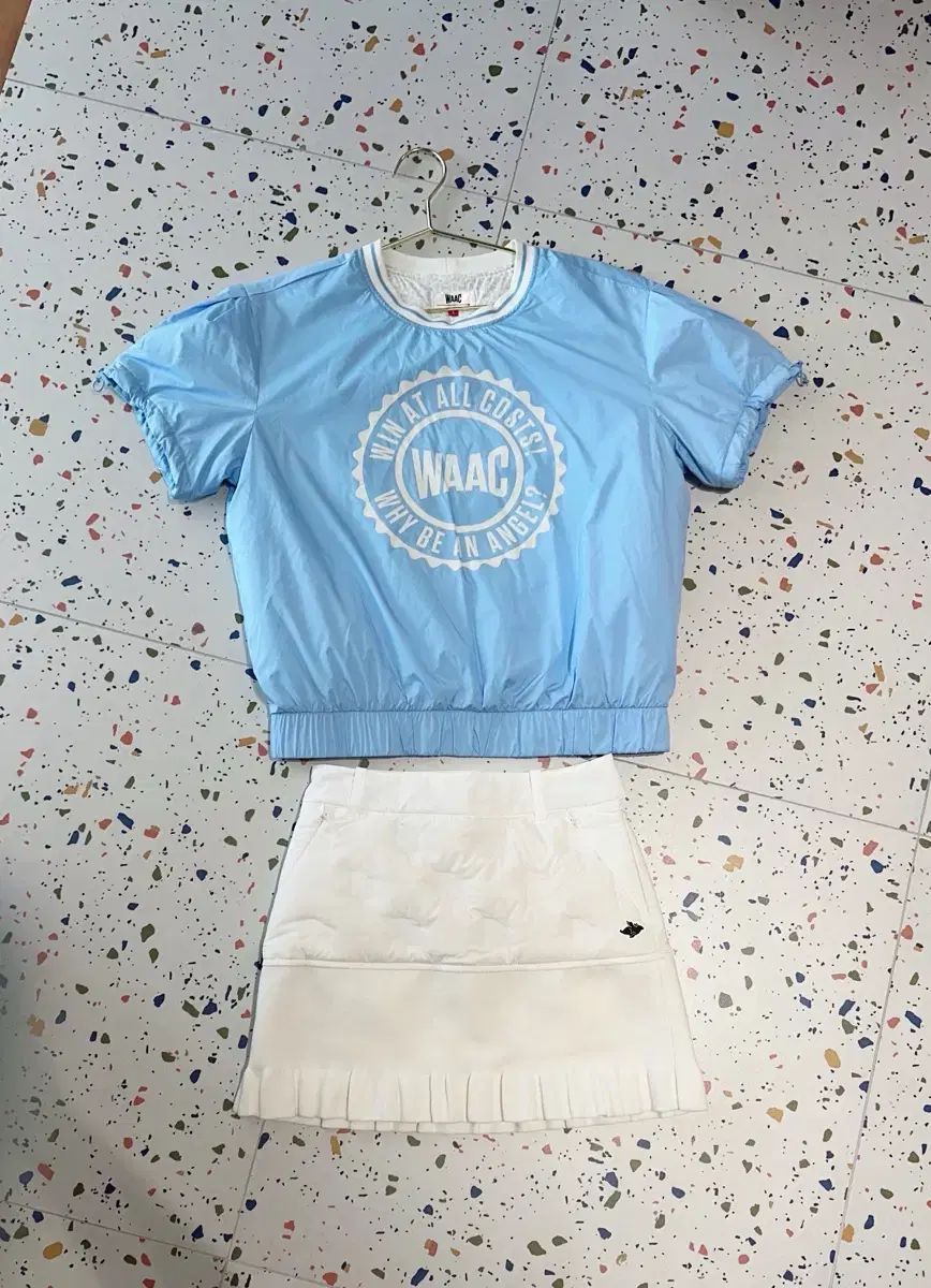 ワック WACC ゴルフ - とてもかわいいスカイブルー ダウン