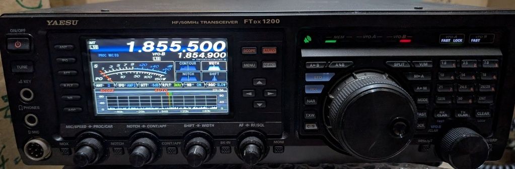 現状品 ヤエス 無線機 FTDX1200 オールモード トランシーバー YAESU アマチュア ITQ1PUFLT89W-A47-byebye