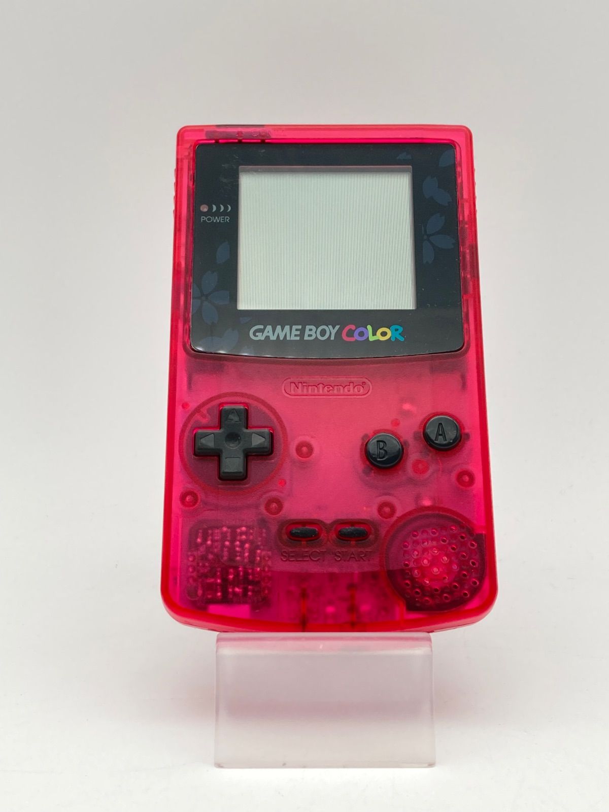 任天堂 Nintendo ゲームボーイ サクラ大戦 モデル クリアチェリーピンク 1105-402