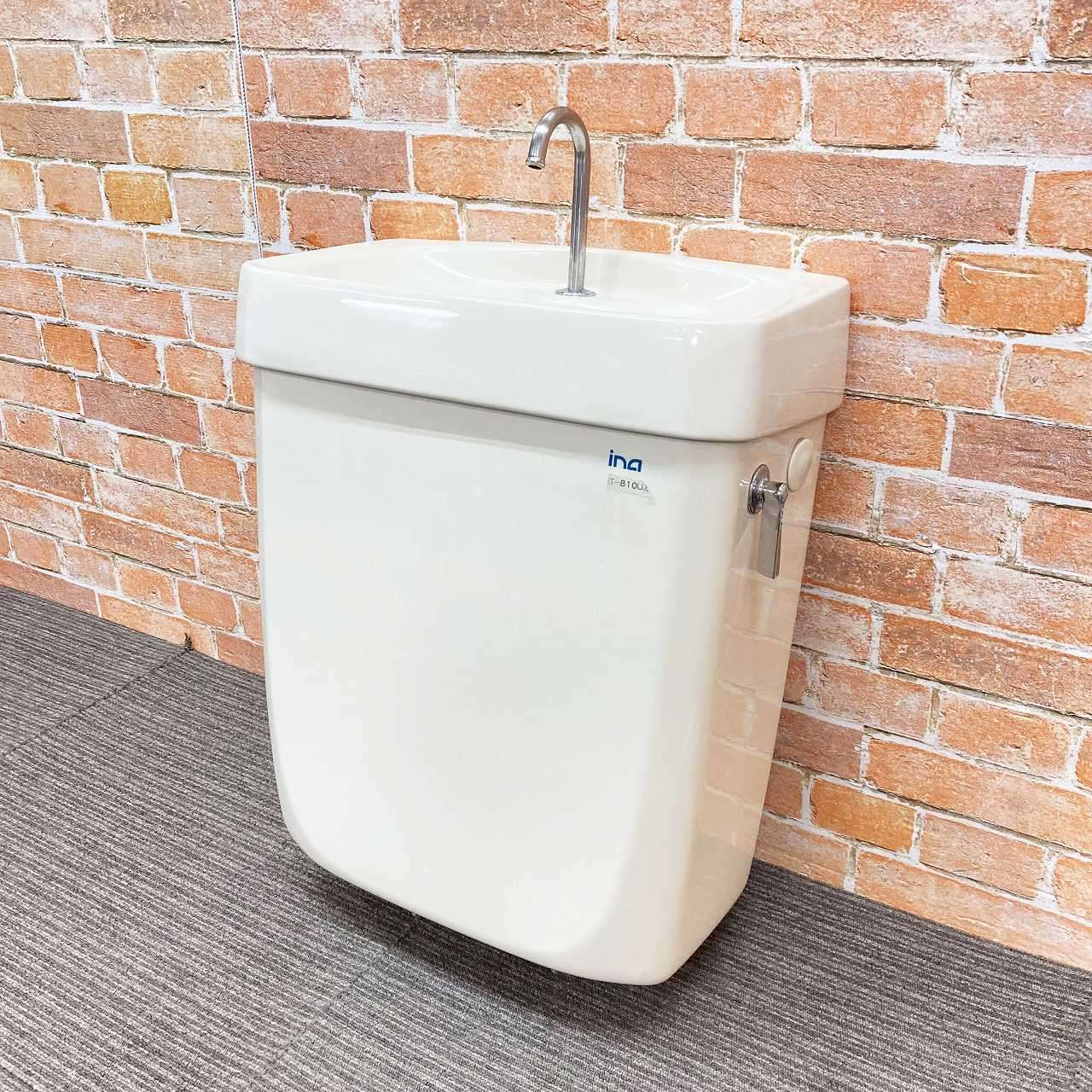 品 INAX イナックス 洋式 トイレ便器 ロータンクと蓋のセット DT-810UZ アイボリー系 2J