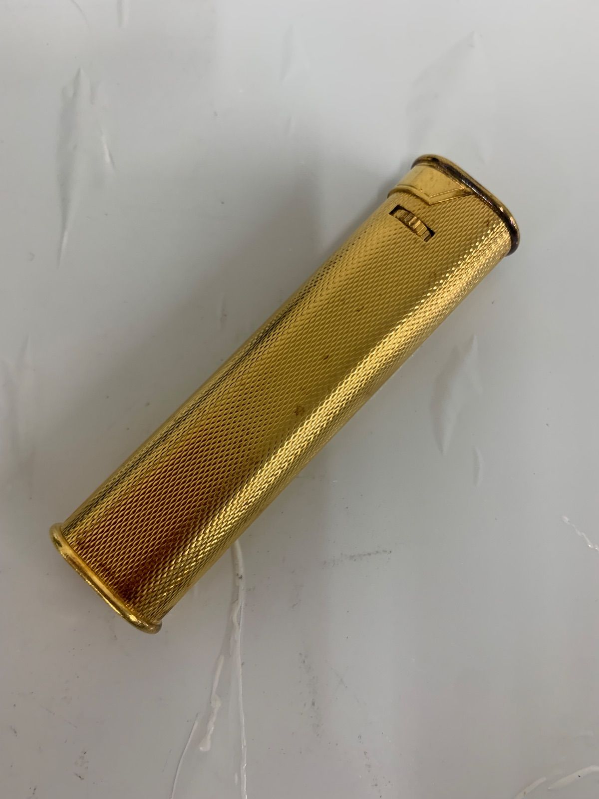 2 dunhill ダンヒル スリム型ローラーガスライター ゴールド 花火着火有り その他 1