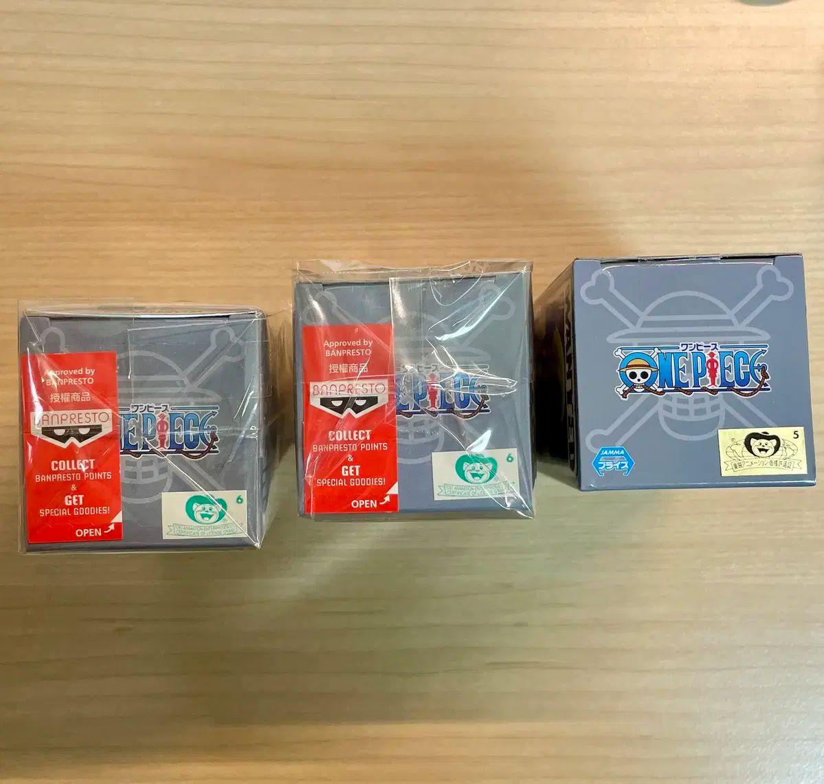 ONE PIECE ワールドコレクタブル カラット CARAT イヌアラシ サンジ 3種 ゾウ編