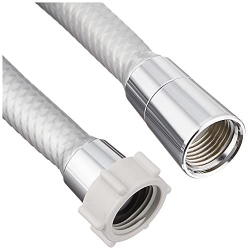 LIXIL(リクシル) INAX シャワーホース メタル調シルバーホース 1.6m A-4215-16