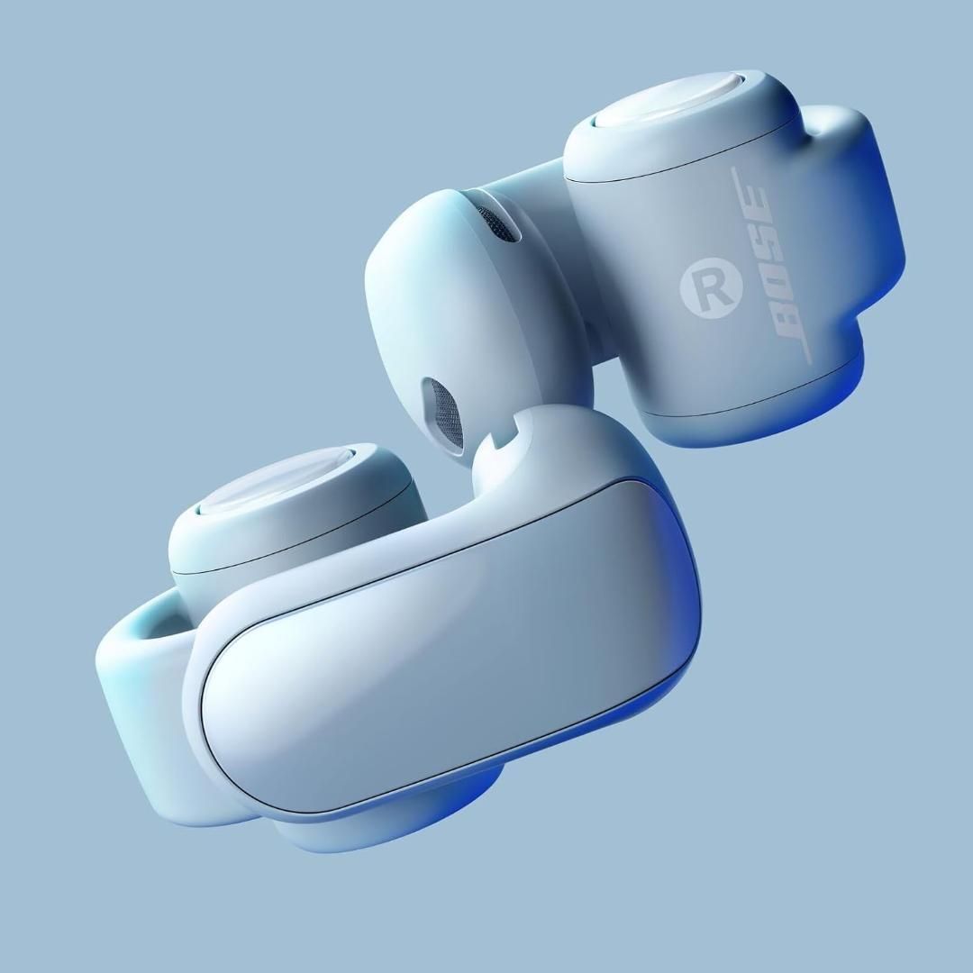  Bose Ultra Open Earbuds UOEB Bluetooth 接続 マイク付 最大7.5時間再生 IPX 4 防滴 ムーンストーンブルー ワイヤレスイヤホン ワイヤレスイヤホン 骨伝導イヤホン