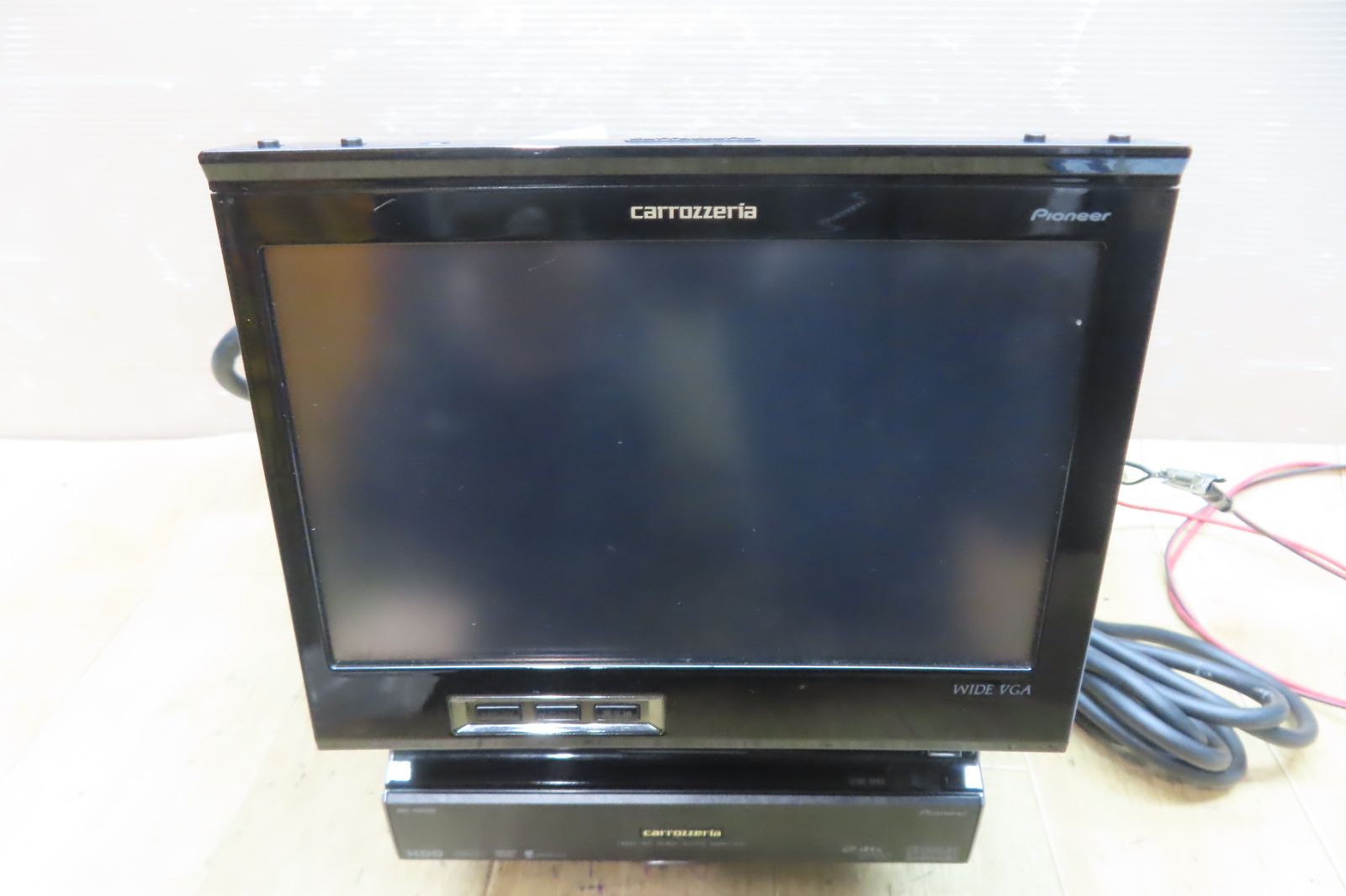 カロッツェリア HDDナビ AVIC-HRV100 オンダッシュ カーナビ 動作確認 