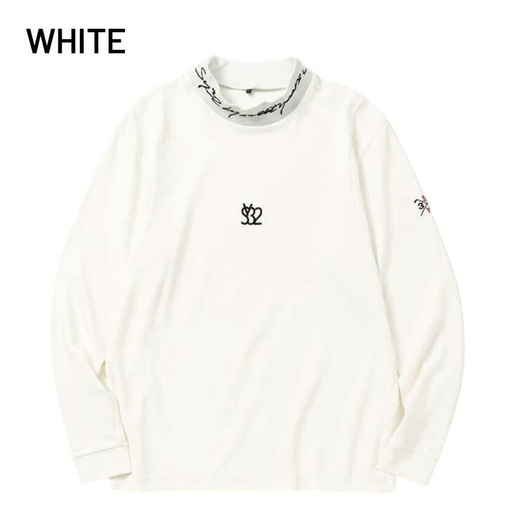 モックネック ゴルフウェア