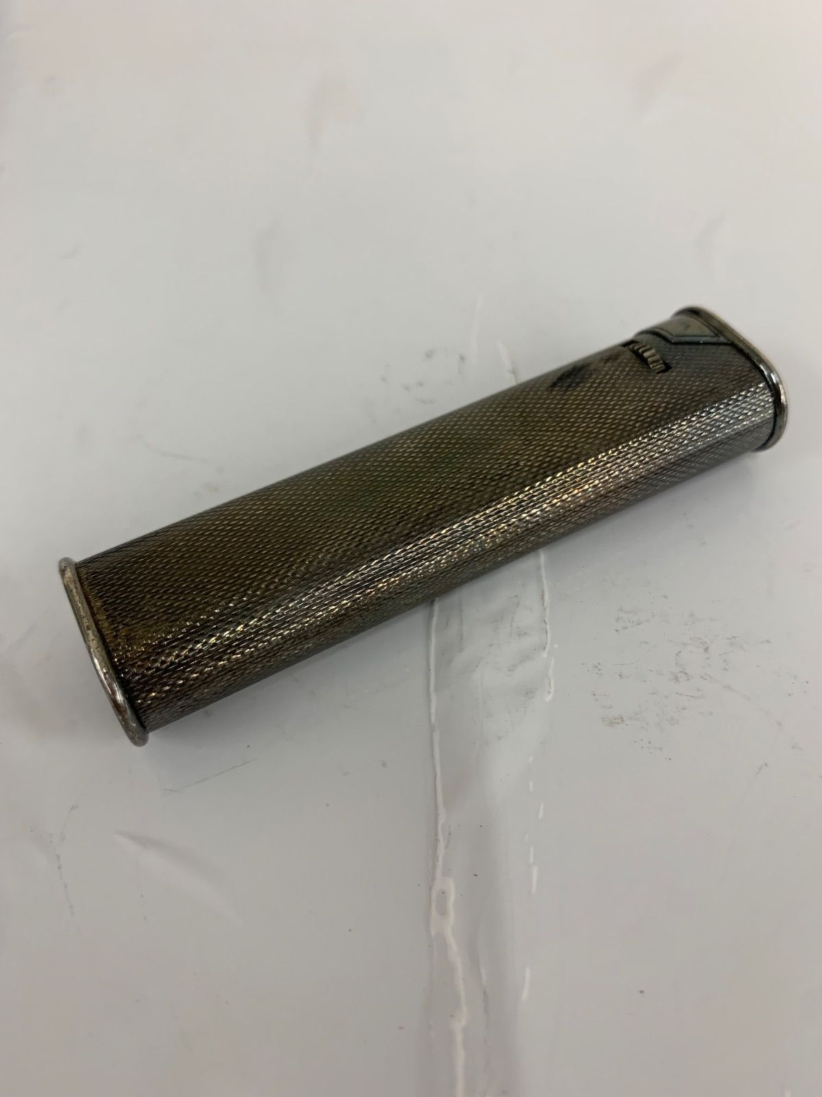  2 dunhill ダンヒル スリム型ローラーガスライター シルバー 花火着火有り その他 1 ライター本体 喫煙具 ライター