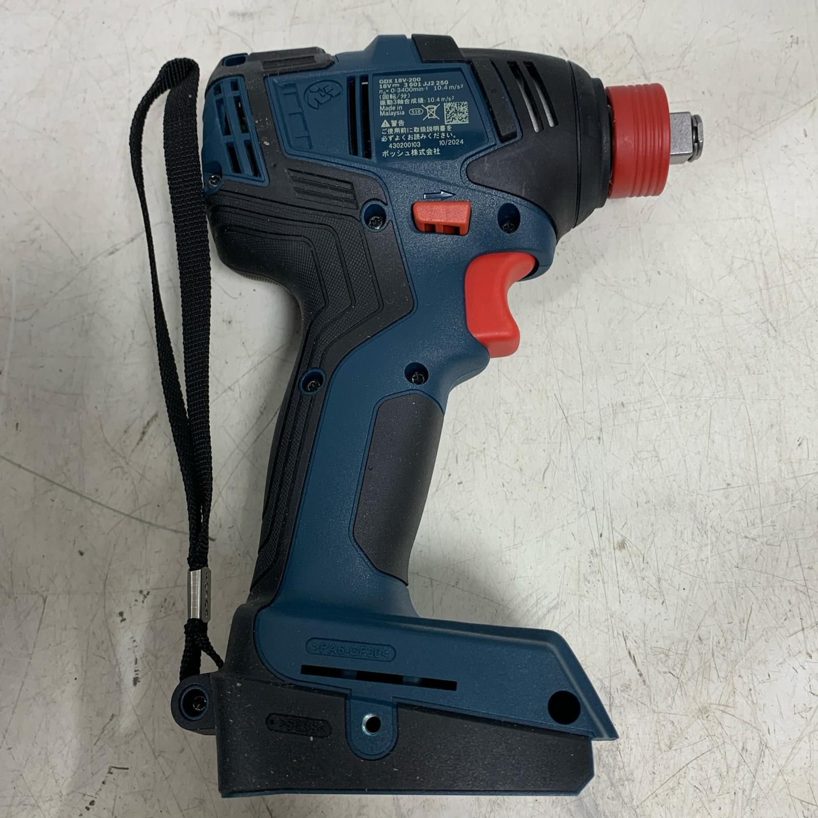  ♭♭BOSCH ボッシュ コードレスインパクトドライバ レンチ GDX 18 V 200 H ブルー 電動インパクトドライバー ドリル ドライバー レンチ