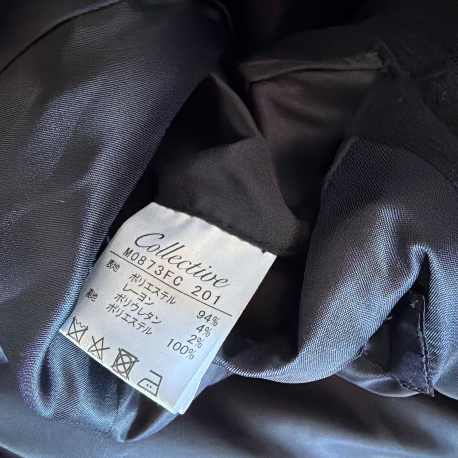Z1589 Collective コート レディースS ピーコート ネイビー 紺色 濃紺
