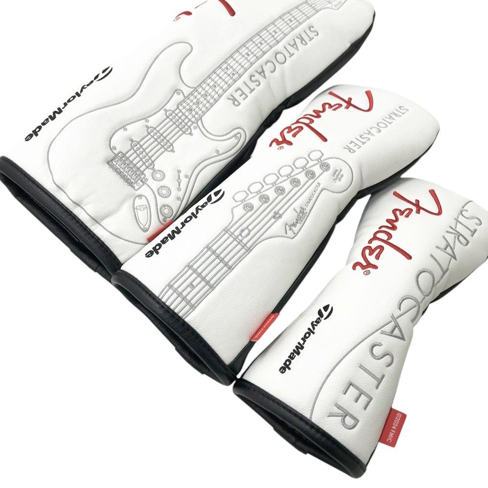 TAYLOR MADE テーラーメイド ×FENDER ヘッドカバー 3点セット ホワイト系 DR FW UT 240101556267 ゴルフウェア ストスト LLC-HASEGAWATOSO_COM