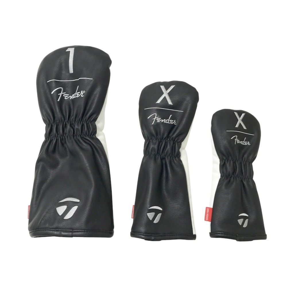 TAYLOR MADE テーラーメイド ×FENDER ヘッドカバー 3点セット ホワイト系 DR FW UT 240101556267 ゴルフウェア ストスト