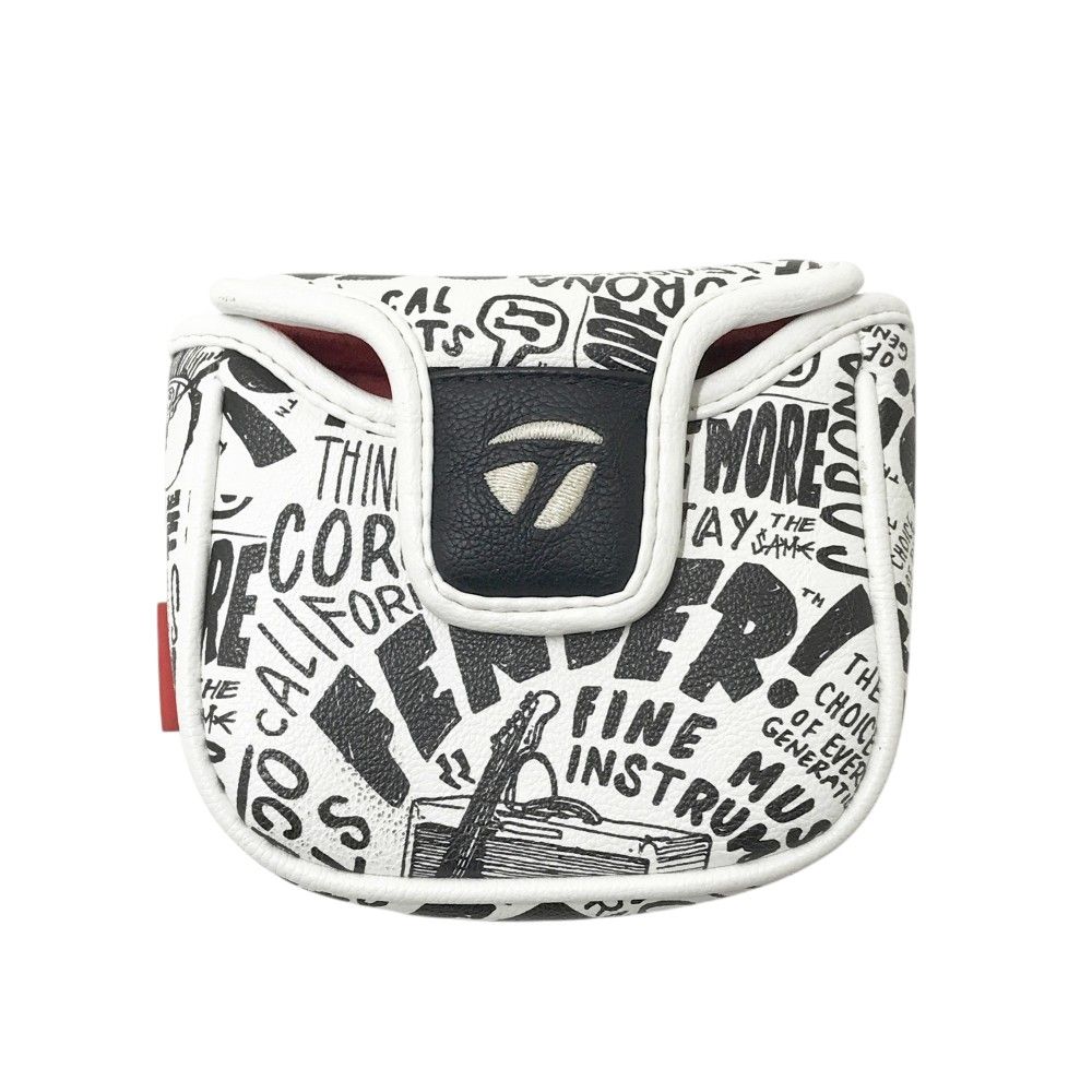 TAYLOR MADE テーラーメイド ×FENDER パターカバー マレット型 ホワイト系 PT 240101556269 ゴルフウェア ストスト