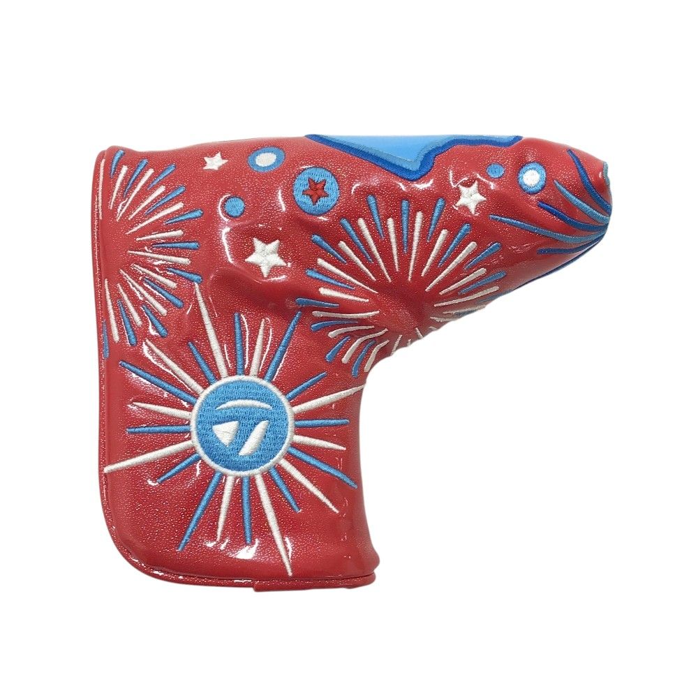 TAYLOR MADE テーラーメイド パターカバー ピン型 FROZEN FIREWORKS レッド系 PT 240101556271 ゴルフウェア ストスト