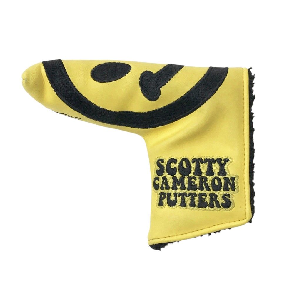 SCOTTY CAMERON スコッティキャメロン U.S.CHAMPIONSHIP パターカバー ピン型 HAPPY FACE イエロー系 PT 240101556273 ゴルフウェア ストスト LLC-HASEGAWATOSO_COM