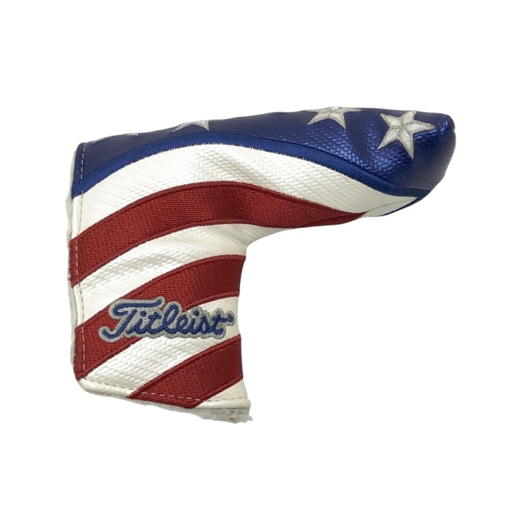 SCOTTY CAMERON スコッティキャメロン パターカバー ピン型 USAフラッグ 星条旗 ホワイト系 PT 240101556274 ゴルフウェア ストスト