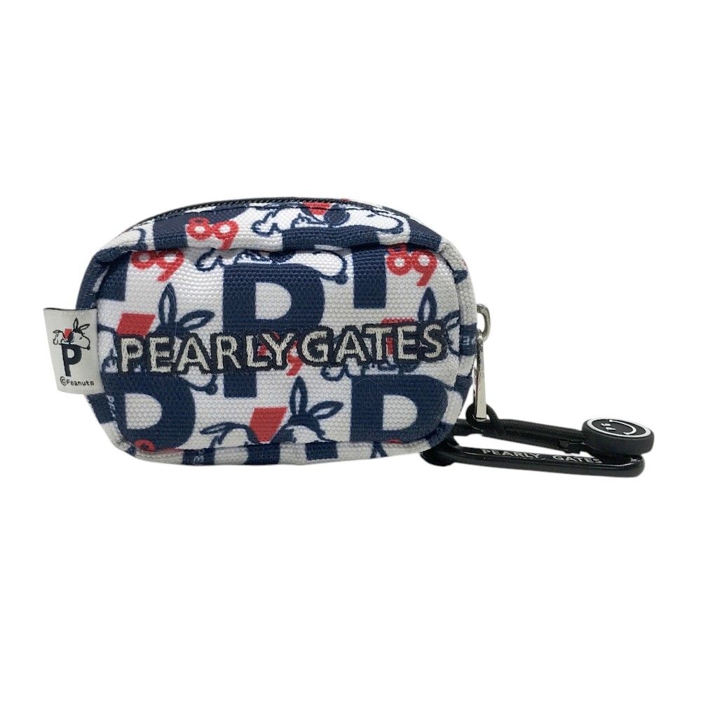 PEARLY GATES パーリーゲイツ ×PEANUTS ボールポーチ スヌーピー