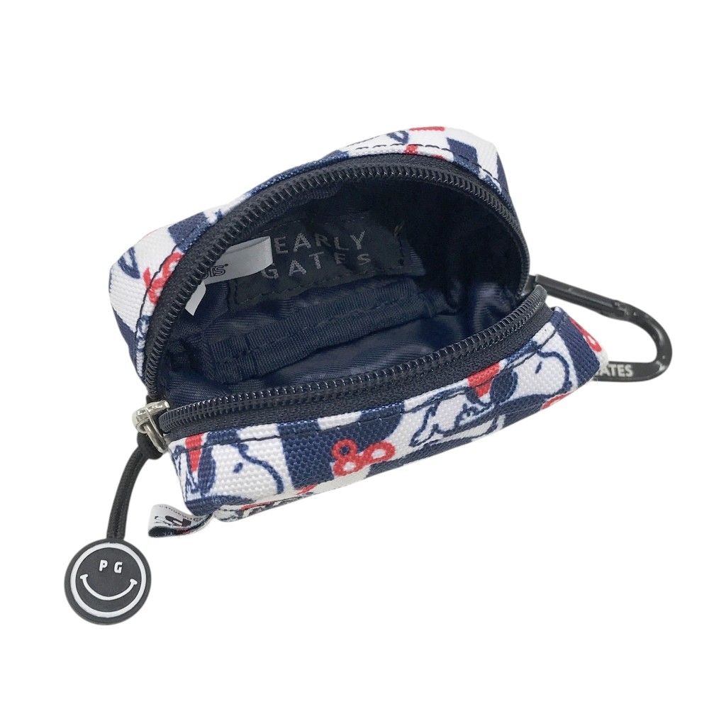 PEARLY GATES パーリーゲイツ ×PEANUTS ボールポーチ スヌーピー