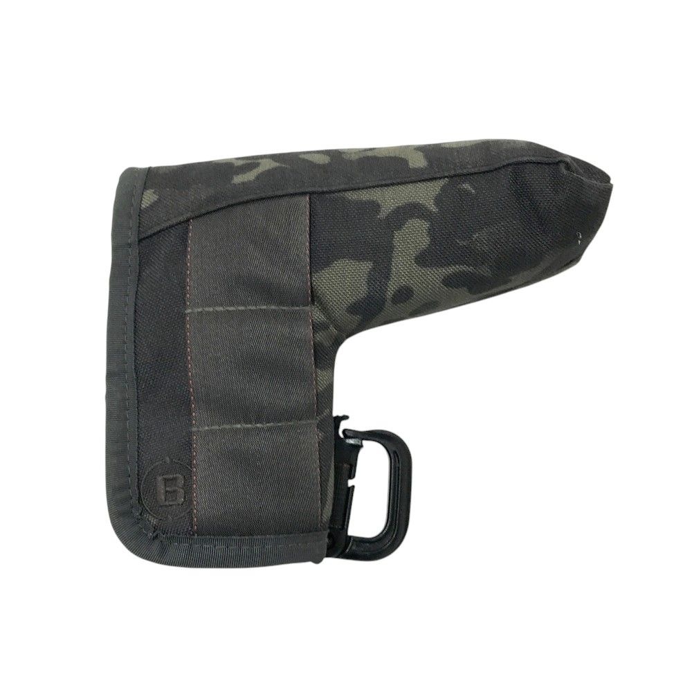 BRIEFING GOLF ブリーフィング パターカバー ピン型 カモフラ柄 ブラック系 241003000545 ゴルフウェア ストスト