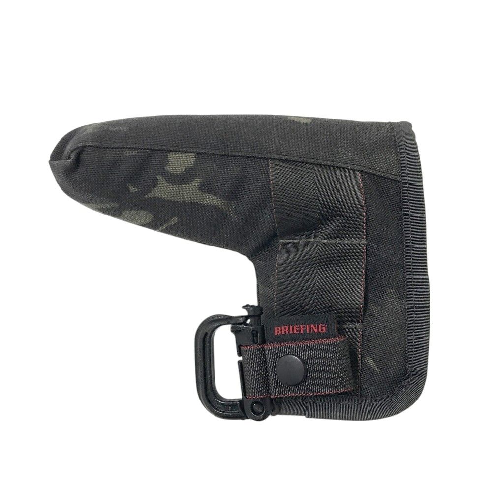 BRIEFING GOLF ブリーフィング パターカバー ピン型 カモフラ柄 ブラック系 241003000545 ゴルフウェア ストスト