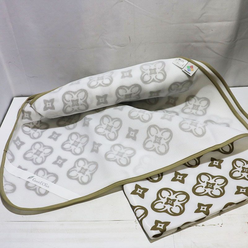 新古品 グラントイーワンズ テラミーシーツ シングル100×200 グレージュ クリーム無し 不織布破れあり MR7-10-143 MARWIL-DEMENAGEMENTS_CH