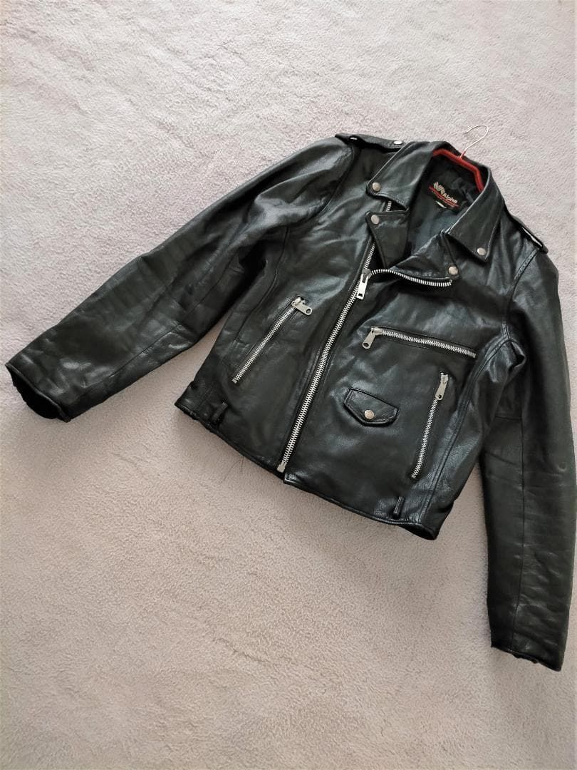 アルファ レザーライダースジャケット