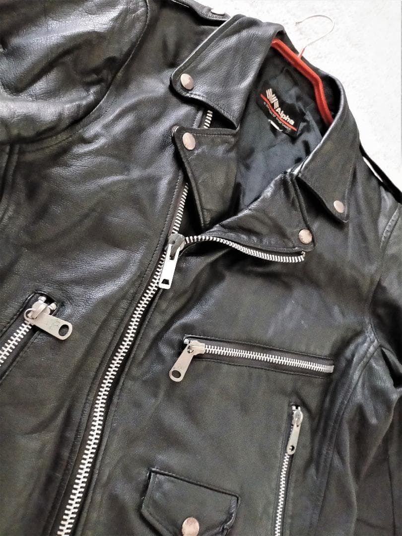 レザーライダースジャケット