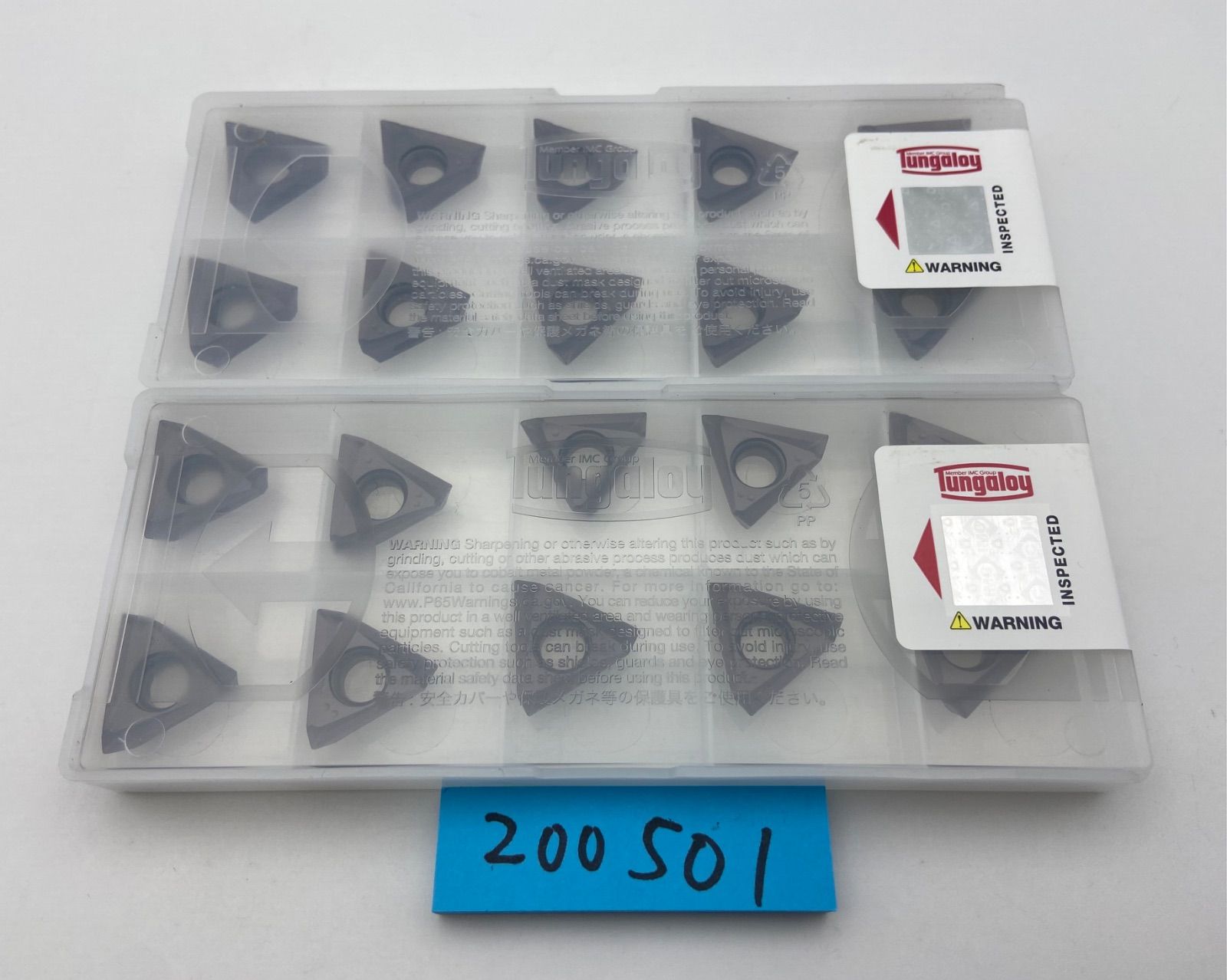 タンガロイTungaloy TOMT150604PDER-MJ AH3135 2箱セット