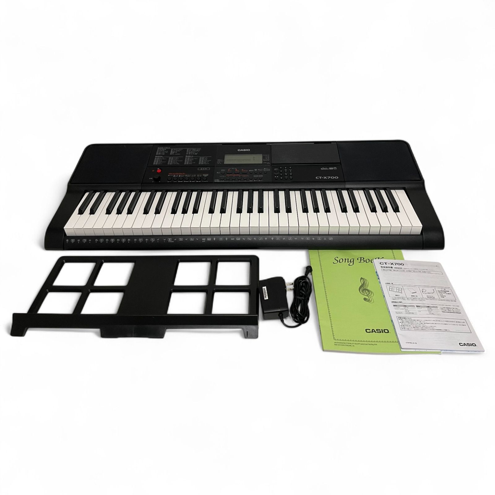 カシオ CASIO 電子キーボード CT-X700 ブラック 61鍵盤 2600-2779