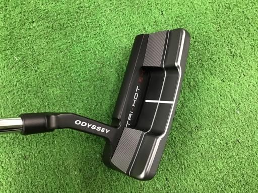 オデッセイ TRI-HOT 5 K DOUBLE WIDE CH 34インチ パター PT STROKE LAB フレックスその他 メンズ 男性用 右利き 右用 Bランク ゴルフクラブ