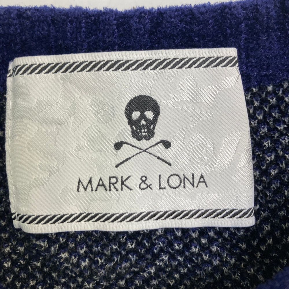 新品❤️MARK & LONA ネイビー セーター サイズ：36 MARK&LONA マークアンドロナ ニットセーター ネイビー系