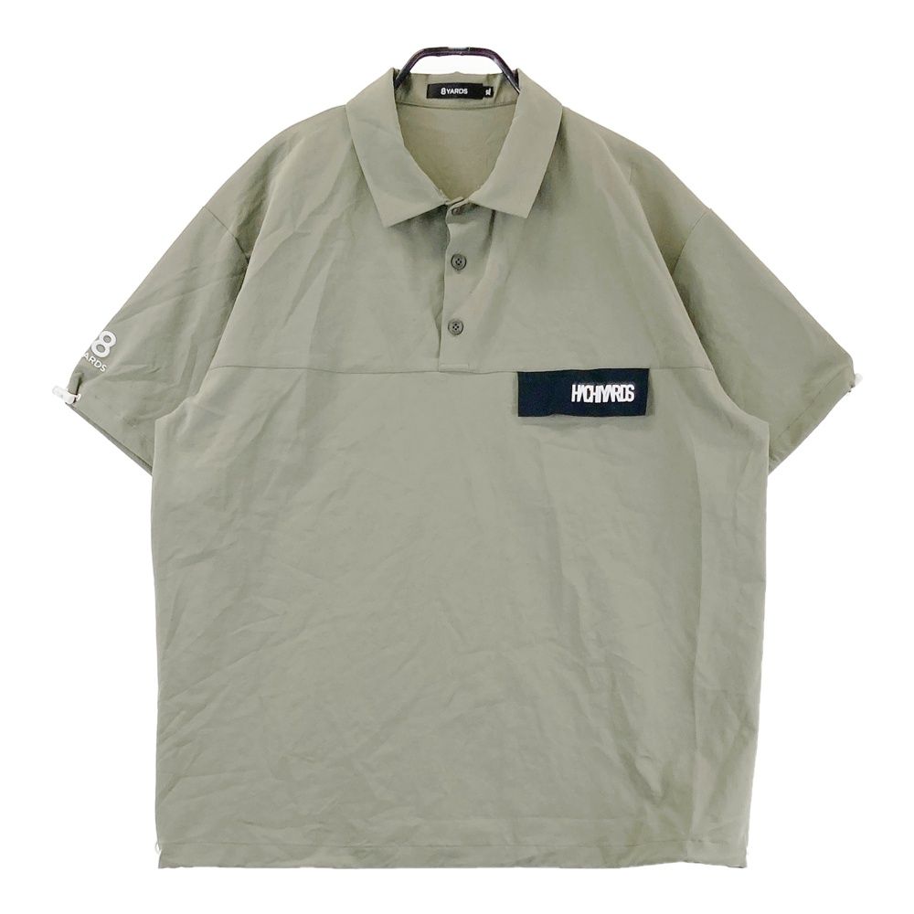 サイズ XL 8YARDS ハチヤーズ モデル 半袖ポロシャツ カーキ系 240101549247 ゴルフウェア メンズ ストスト
