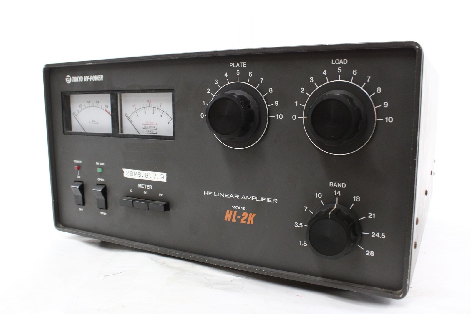 東京ハイパワー HL-2 K リニアアンプ アマチュア無線 -A 50-byebye