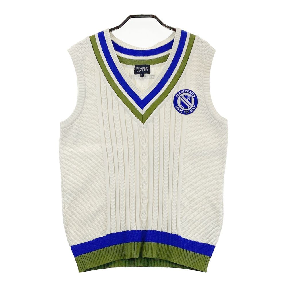 PEARLY GATES パーリーゲイツ　Vネックニットベスト　サイズ5 サイズ：5 PEARLY GATES パーリーゲイツ Vネック ニットベスト