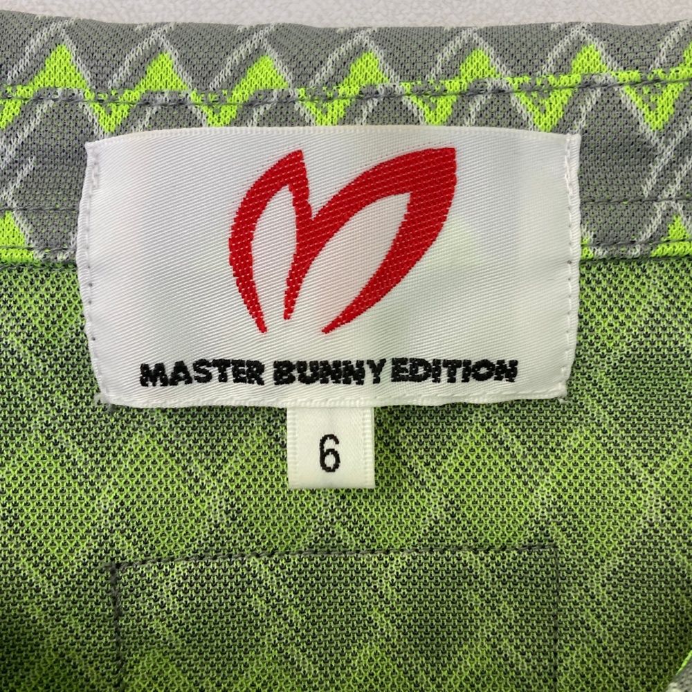 サイズ 6 MASTER BUNNY EDITION マスターバニーエディション モデル 半袖ポロシャツ 総柄 グレー系 240101549529 ゴルフウェア メンズ ストスト LLC-HASEGAWATOSO_COM