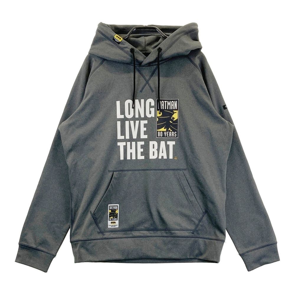 サイズ 5 MASTER BUNNY EDITION マスターバニーエディション × BATMAN 裏起毛パーカー グレー系 240101550724 ゴルフウェア メンズ ストスト