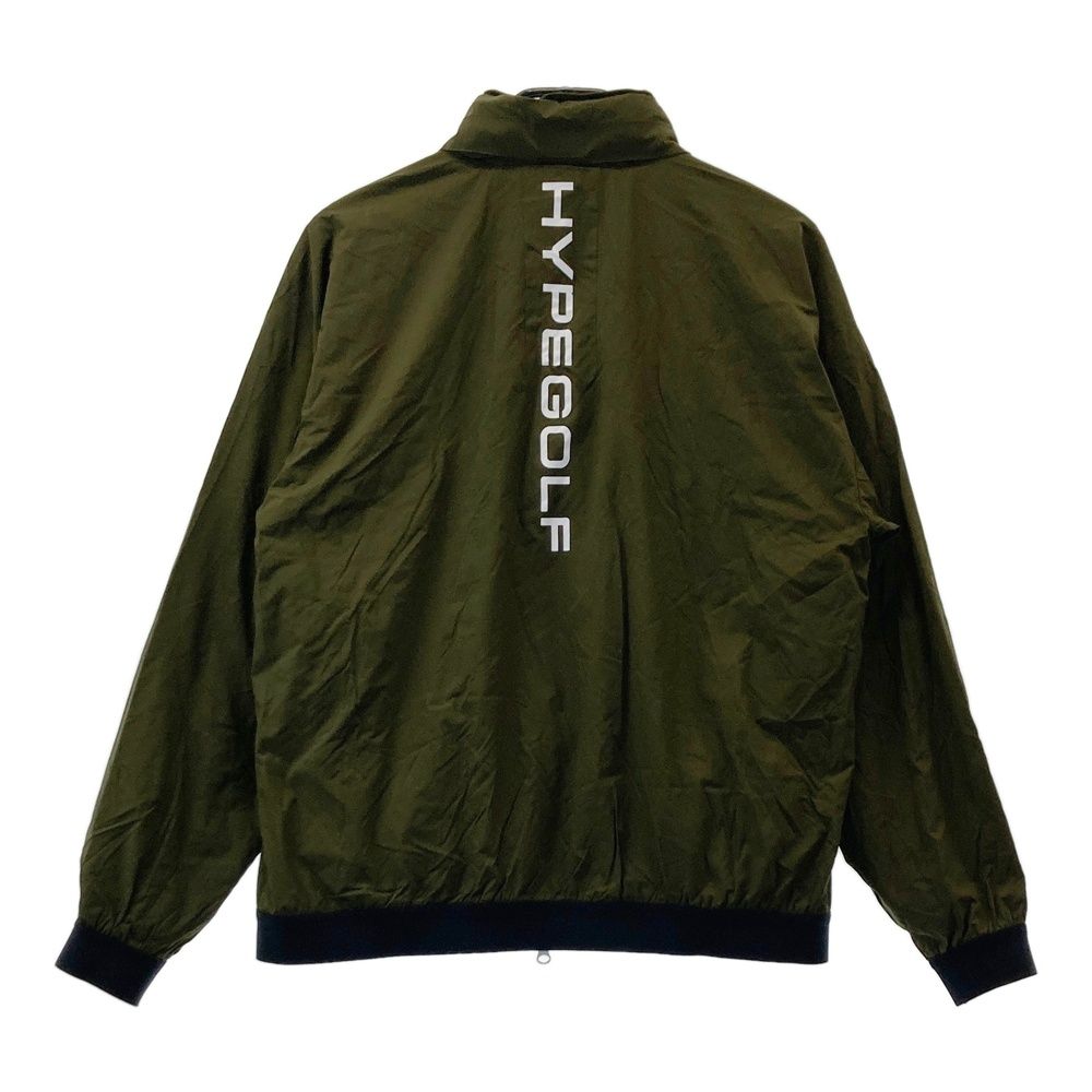 サイズ M HYPEGOLF ハイプゴルフ HYL-22020 裏地付き 長袖ジャケット カーキ系 240101550998 ゴルフウェア メンズ ストスト